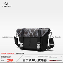 babama new trendy brand shoulder bag ins mens tide shoulder backpack sports leisure fashion small bag