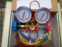Hensen CT-536G double gauge valve air conditioning refrigerator car filling table Refrigerant pressure gauge R22 R134A R600A