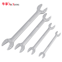 21-open-end wrench double-end wrench 8-10 dead mouth fork dual-use fixed bathroom wrench set wrench worker