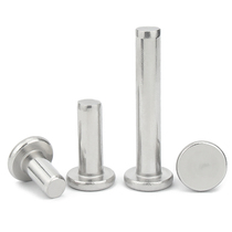 21-M2M2 5M3M4M5M6 stainless steel 304 flat head rivet GB109 percussion flat head solid rivet