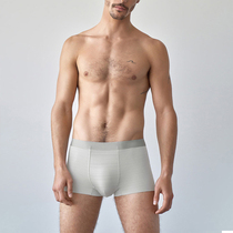  Mens underwear summer thin section 2021 ice silk mens underwear breathable boxer shorts mens underwear summer thin section