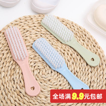 Household multifunctional strong long handle bristles plastic shoe brush cleaning brush soft brush washing clothes and shoes special brush