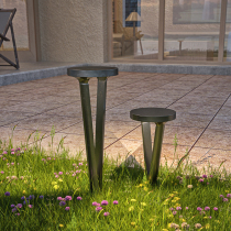 Puliang outdoor waterproof LED grass terrace lamp outdoor ground insertion meadow light modern garden courtyard lamp villa view lamp