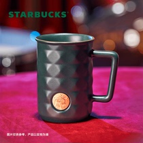 Starbucks Cup 355ml Classic Green Rite Copper Seal Mug Fashion Ceramic Office Desk Cup