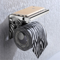 Jinriling 304 stainless steel tissue rack bathroom tissue box single and double roll tissue rack hotel construction site Roll