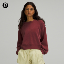 lululemon Perfectly Oversized ladies short crew neck sweater LW3EZLS