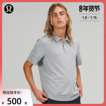 lululemon Snap Front Performance mens short sleeve casual shirt LM3CRAS