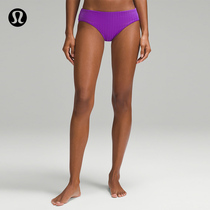lululemon -- Ribbed lady Luo vein mid-waist covered swimming trunks LW7CS8S
