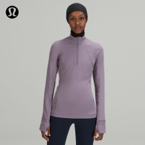 lululemon -- Its Rulu™ Ms. Run sports semi-zipped shirt LW3EODS