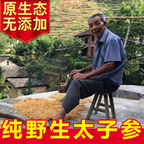 Authentic wild Zherong Prince Ginseng Premium sulfur-free Chinese herbal medicine Childrens spleen and stomach soup ingredients 250g Bao Ma preferred