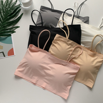 Sanmuzi self-made summer high school girl with anti-light braswear bra underwear bottomed chest vest