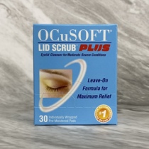 Spot US ocusoft Eye Eyelid edge cleaning wet wipes no wash 30 Pus dry eye removal mites cotton slices enhanced