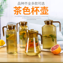Cold water jug Cold water jug Household plastic acrylic high temperature resistant heat-resistant restaurant bar drink teapot Juice tie pot