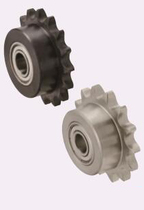 3-point tension sprocket single-sided boss hub idler DRCBW35-10 teeth 12 teeth 13 teeth 14 teeth 15 teeth 16 teeth