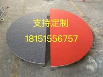 Wedding performance stage shelf folding stage lifting kindergarten indoor catwalk small stage ladder full circle semicircle