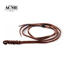 Ekomi imported survival whistle special ACME204 deerskin rope DIY accessories pendant brown velvet rope free knitting