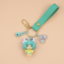 Kings pendant Zhuang Zhou Xiaoqiao Luban Cai Wenji cartoon keychain to send boys and girls friends Tanabata gifts