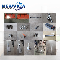 Aluminum alloy feeding rack cutting machine bracket aluminum roller rack feeding rack aluminum conveyor rack accessories