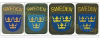 Swedens new Army M90 camouflage with magic sticker version of the logo embroidery arm Chapter Multiple