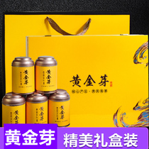 Anji White Tea Golden Bud 2021 New Tea Mingqian premium yellow tea Green Tea Spring Tea 250g gift box