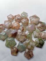 Fuyuan jewelry red floating green cherry blossom agate five-pointed star discount live broadcast link