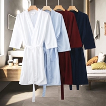 Hotel 2021 thick white soft bath swimming all-in-one mens robe four seasons plus size fashion