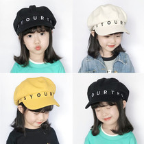 Childrens beret baby star hat girl fashion painter hat Japanese spring and autumn boy British cap tide tide
