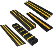 Reflective rubber anti-collision strip Warehouse car unloading anti-collision fender Ship dock Rubber fender Yacht anti-collision strip