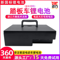 48V pedal replacement lead-acid to lithium battery 48 volts 12ah Emma Taibell Xinri electric scooter battery
