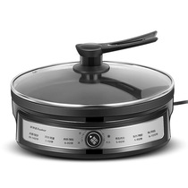 Rongshida electric cake pan home deepened and increased electric cake stall heating pancake machine called pancake frying pan single side