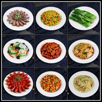 Simulation dishes model fake dishes fried vegetables pasta rice fake dishes Chinese food hot dishes customized filming movie props restaurant