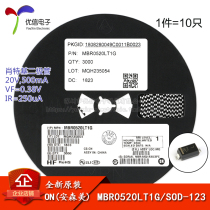 Original MBR0520LT1G silk screen B2 SOD-123 20V 500mA SMD Schottky diode