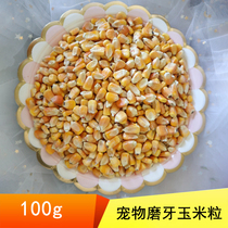 Pet Grinders Corn Grain Dehydrated Corn Coarse Grain Rabbit Hamster Golden Silk Bear Dutch Pig Feed High Fiber 100g