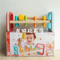 German rainbow knocking table kindergarten early childhood childrens wooden music Enlightenment educational toy beating assembly set