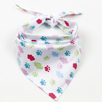 Summer thin triangle towel baby Children child shade single-layer male baby cotton 1-2 years old large saliva towel