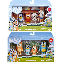 Bluey and Friends 4 Breuy and Friend 4 Peripheral Movable Paparazzi Toy Hands