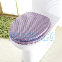 Toilet lid toilet cover PVC thickened wooden sponge U-shaped O-shaped V-shaped toilet cover old-fashioned universal