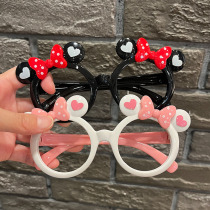 CHILDRENS GLASSES FRAME GIRL CUTE NO LENSES BABY PHOTO CARTOON TOY EYE FRAMES TRENDY DECORATIVE GLASSES FRAME