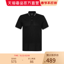 EMPORIO ARMANI Armani Multicolor Cotton Lapel Men's Short Sleeve POLO Shirt New Year Gift