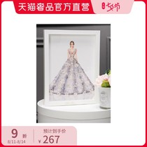 (Clearance at the end of the season)GELEISTORY designer joint eternal flower art photo frame independent Valentines Day