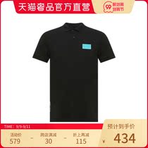 Armani EA7 series 21 year summer New lapel men solid color short sleeve polo shirt T-shirt