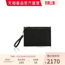 Philippe Plein mens alphabet logo rivets leather handbag handbags handbags handbags