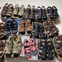  Foreign trade cattle goods pick up leakage miscellaneous high-end sandals shock absorption leisure hiking beach shoes head layer cowhide baotou sandals