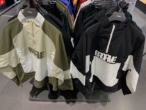 Li Ning windbreaker men 2021 spring sports fashion series zipper hooded fashion loose casual wear AFDR051