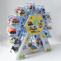 Motian Wheel Emulation Alloy Car Meme Your Back Force Small Sedan Engineering Car Model Resistant To Playful Puzzle Children Toy Gift