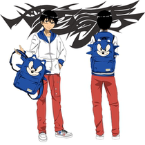 Sonic Sonic Sonic Sonic Hedgehog Shoulder Pack Couple