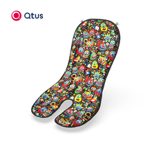 Qtus quintas cart mat safety seat 3D ice bead gel ice mat summer cooling baby stroller cool mat