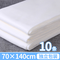 Disposable towel bath towel travel compression towel hotel special pure cotton thickened bath with dry hair towel 100 pieces