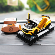 Bumblebee alloy car car decoration simulation car interior car interior decoration Instrument panel Creative metal car model