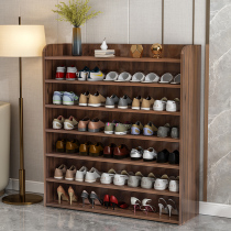 European-style solid wood shoe rack simple and economical multi-layer large-capacity door household storage and space-saving shoe cabinet rack